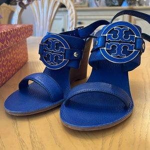 Tory Burch high wedge sandals